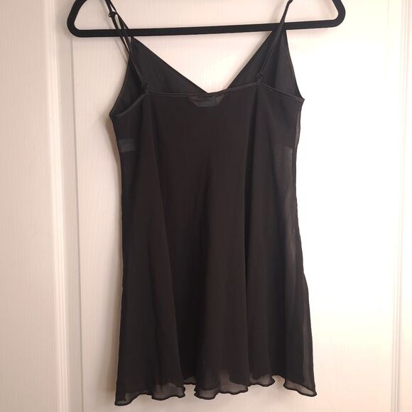 Vintage Black sheer Teddy Lingerie Contessa - Picture 3 of 4